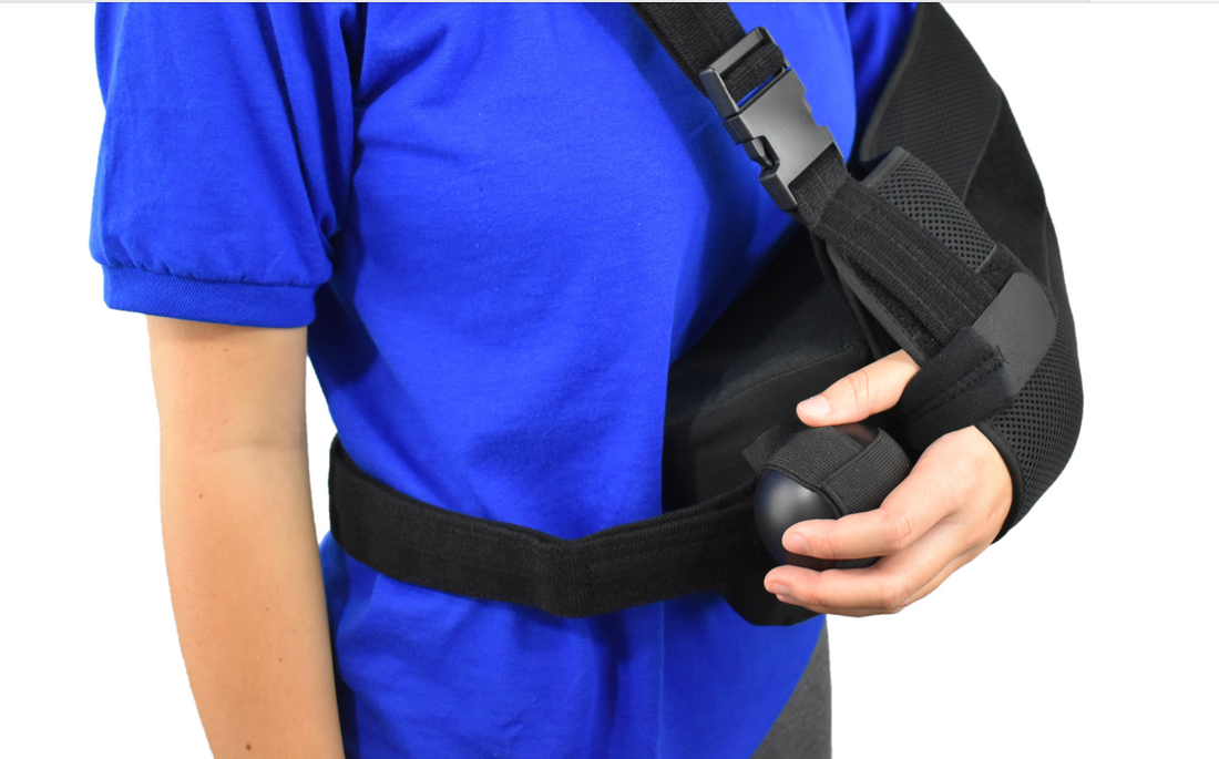 Shoulder Immobilizer with Abductor L3660